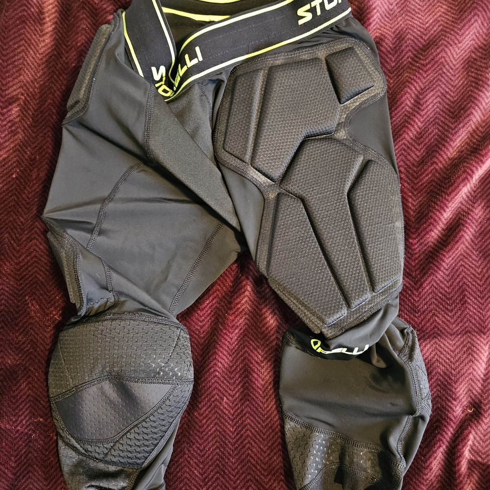 Black Padded Sports Leggings